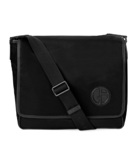 GIORGIO ARMANI LOGO DETAILS CROSS-BODY BAG