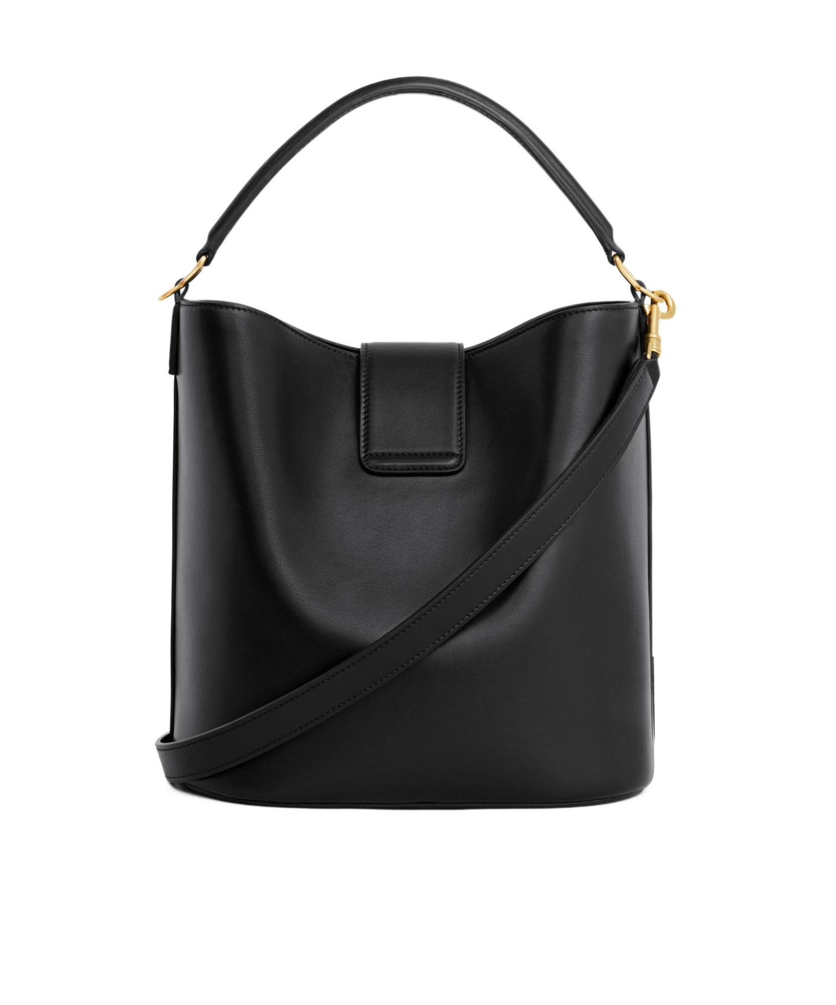Celine Adjustable Shoulder Strap Shoulder Bag In Black