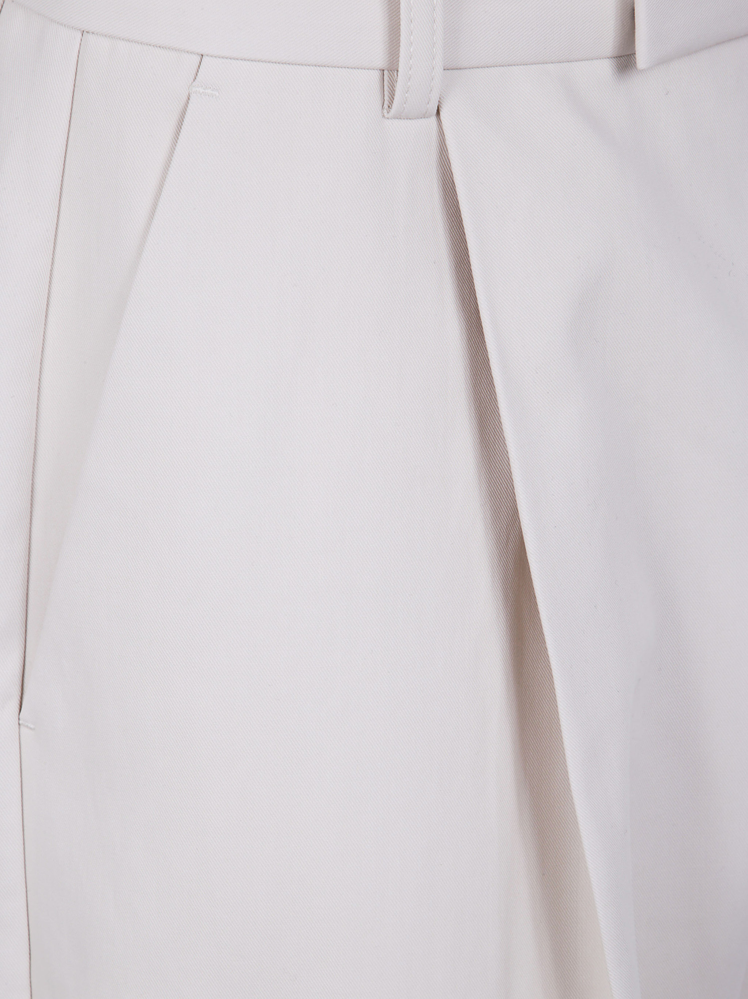 Studio Nicholson Pleated Front Trousers With Belt Loops In Gray