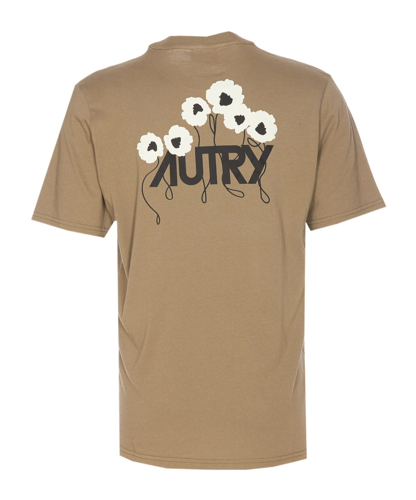 Autry Short-sleeved T-shirt In Nude