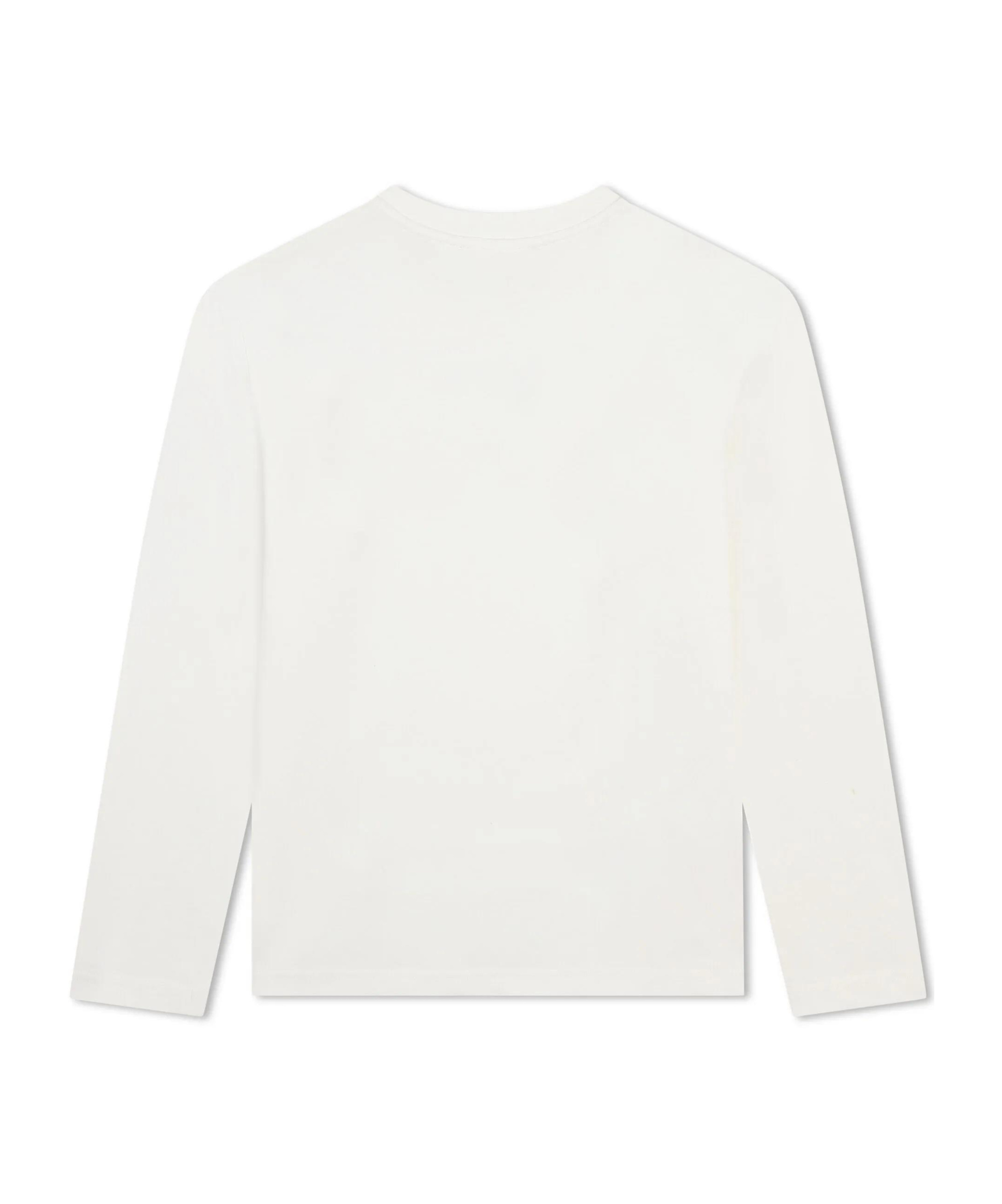 Lanvin Embroidery Long-sleeved T-shirt In White