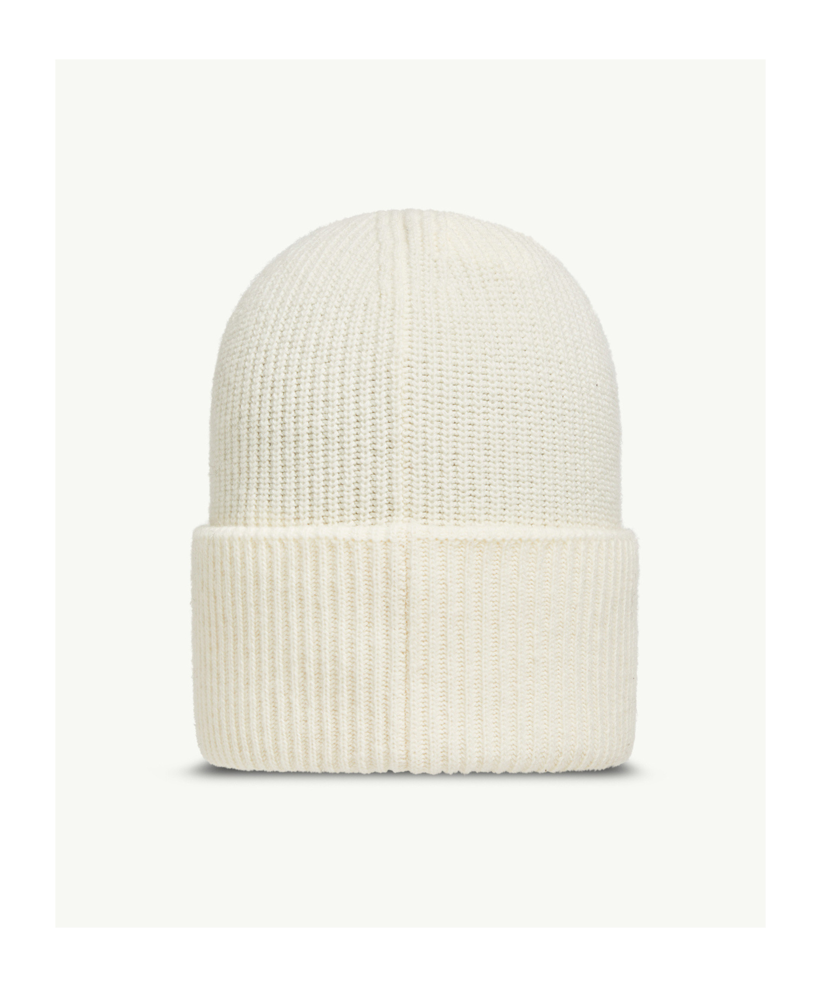 Moncler Wool Beanie In White