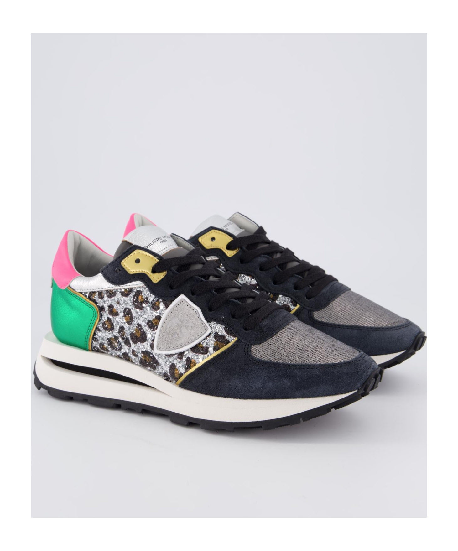 Philippe Model Sneakers Woman Color Black In Multicolor