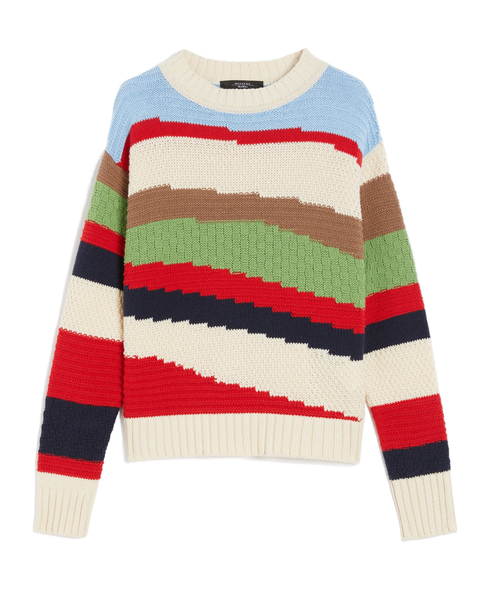 Max Mara Inlaid Cotton Sweater