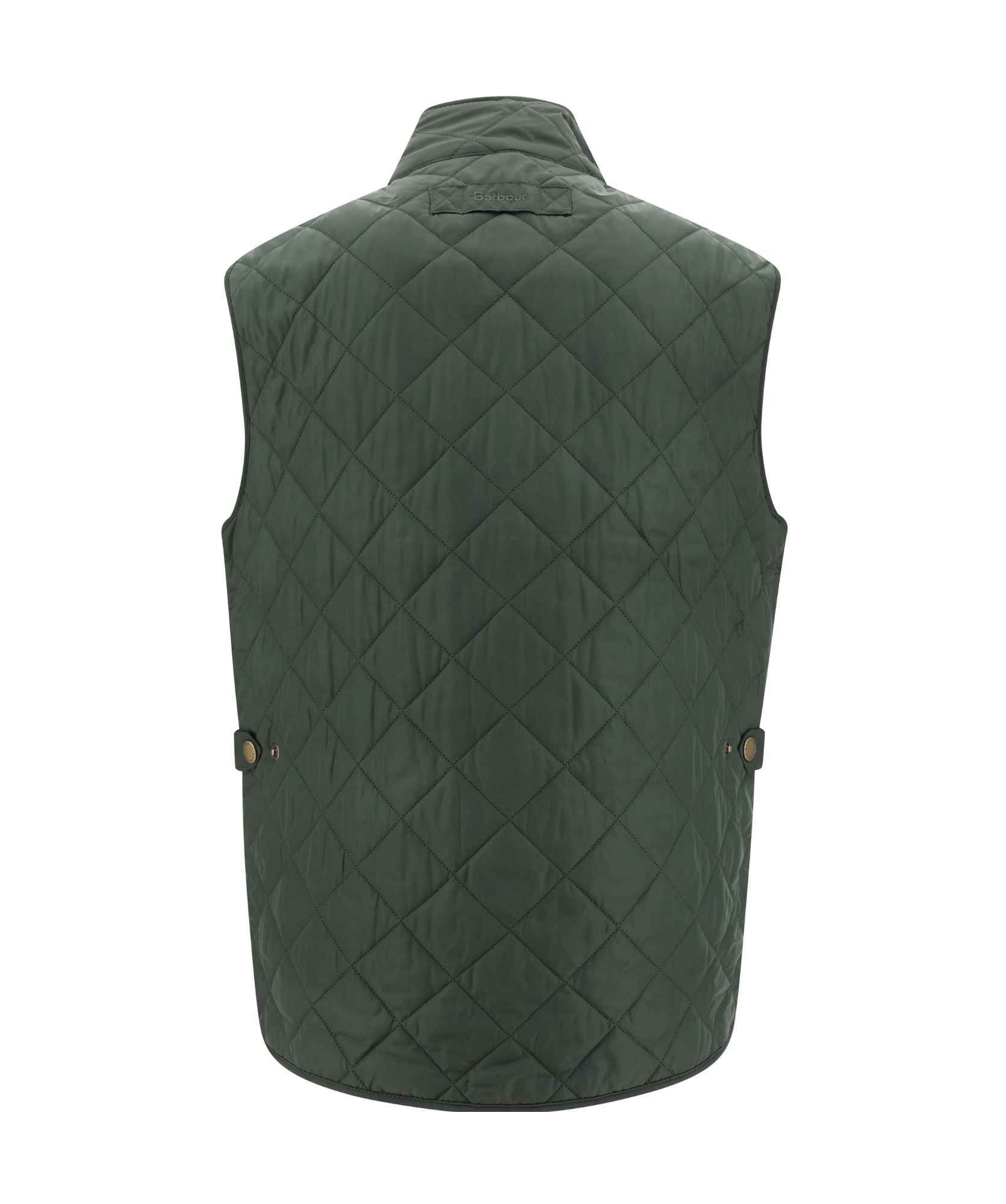 Barbour Sleeveless Cotton Vest In Green