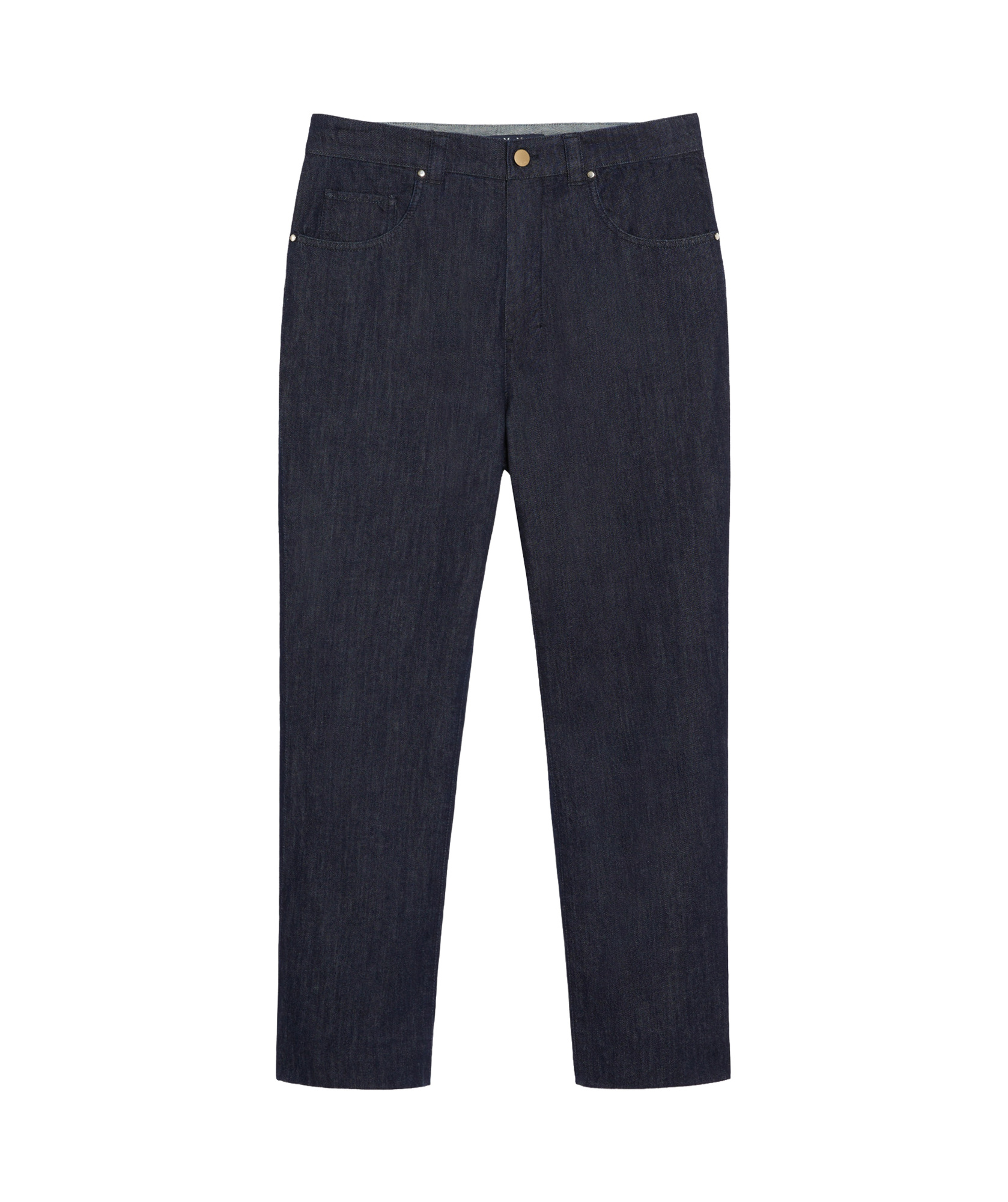Max Mara Belt-loop Jeans In Black