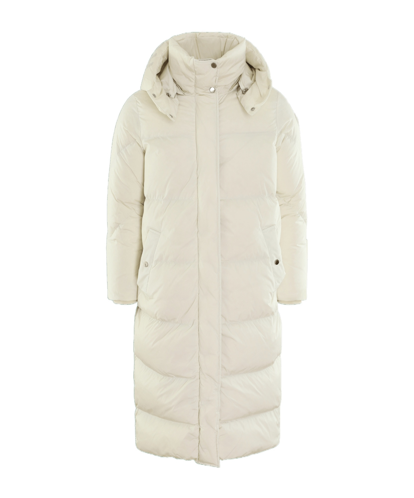 Woolrich Aurora Long Padded Parka In White