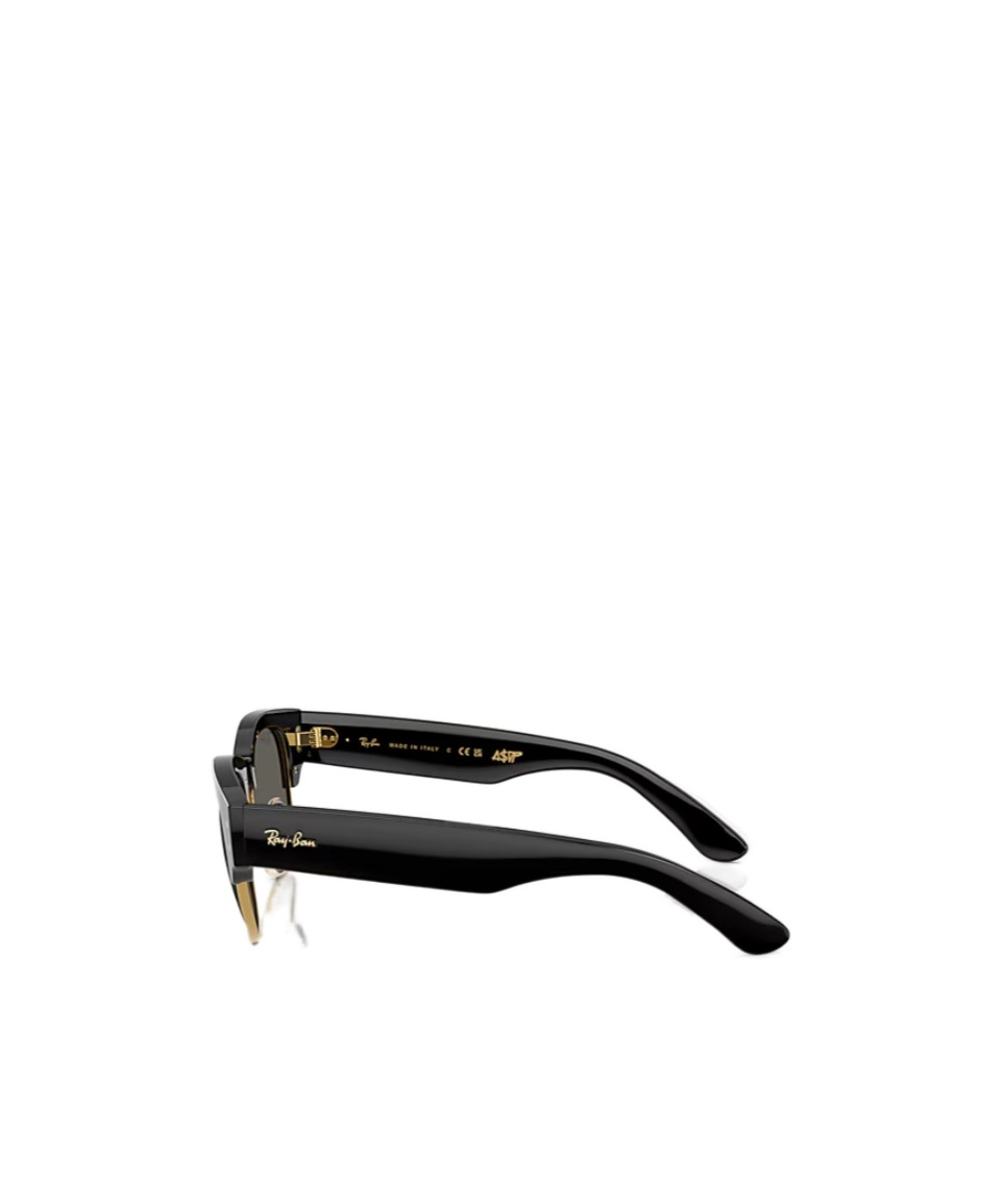 Ray Ban Mega Clubmaster Blacked Out Collection In Gold