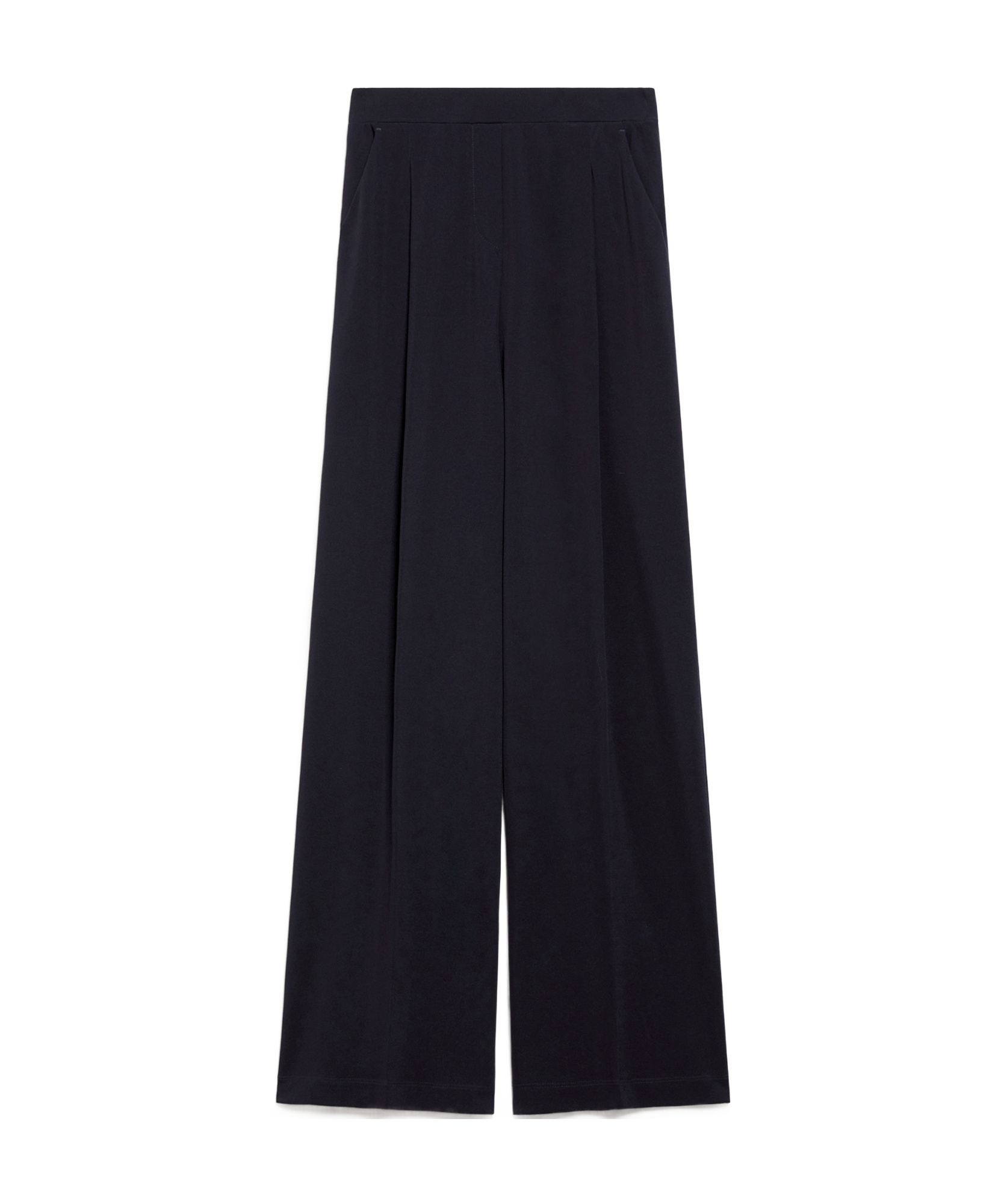 Max Mara Ninfa Wide-leg Pants In Black