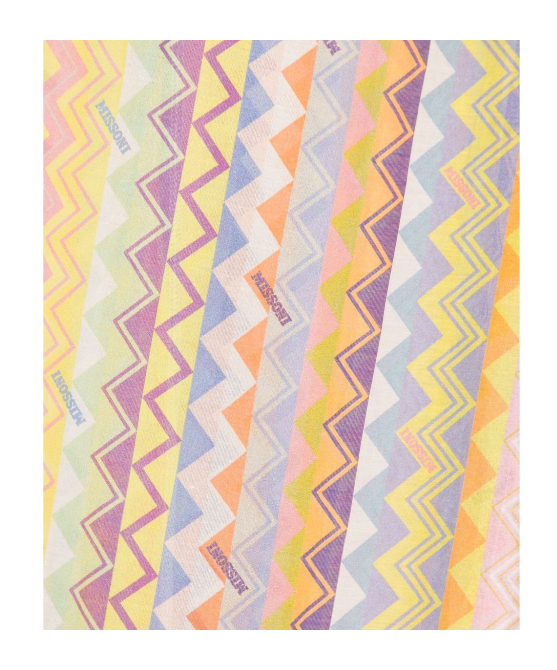 Missoni Pantaloni Con Motivo A Zigzag In Multicolor
