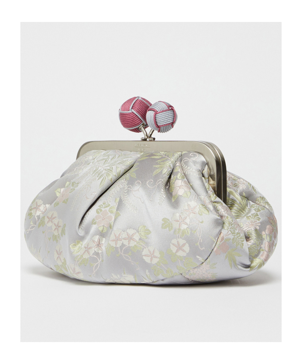 Weekend Max Mara Small Logo Pasticcino Bag In Gray