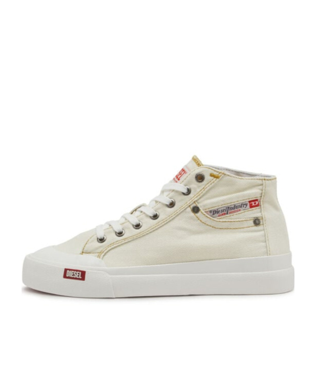 DIESEL DENIM HIGH-TOP CASUAL SHOES