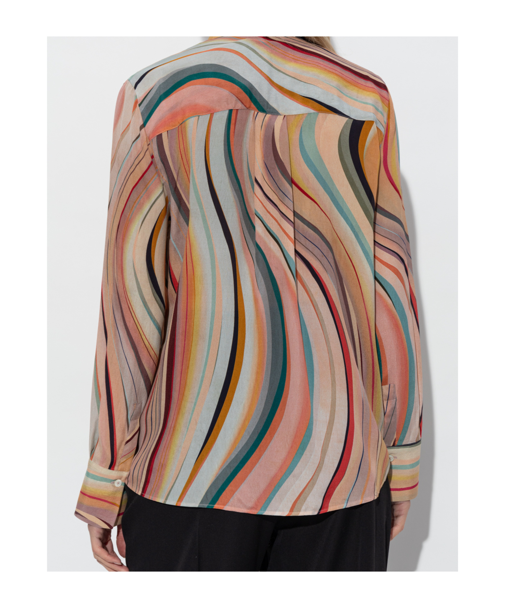 Ps By Paul Smith Ps Paul Smith Shirt With Silk Finish In Nude