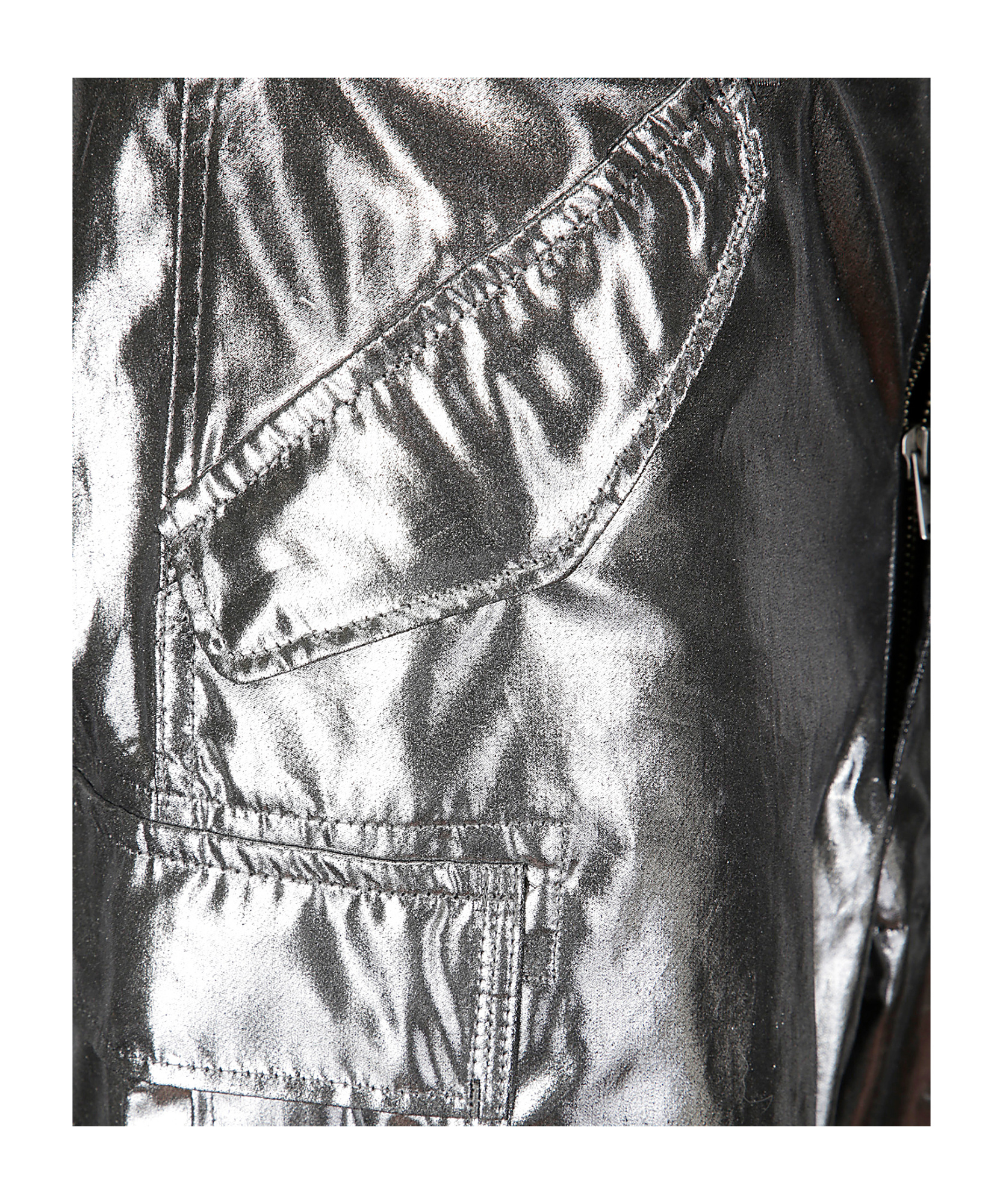 JUNYA WATANABE METALLIC EFFECT PANTS