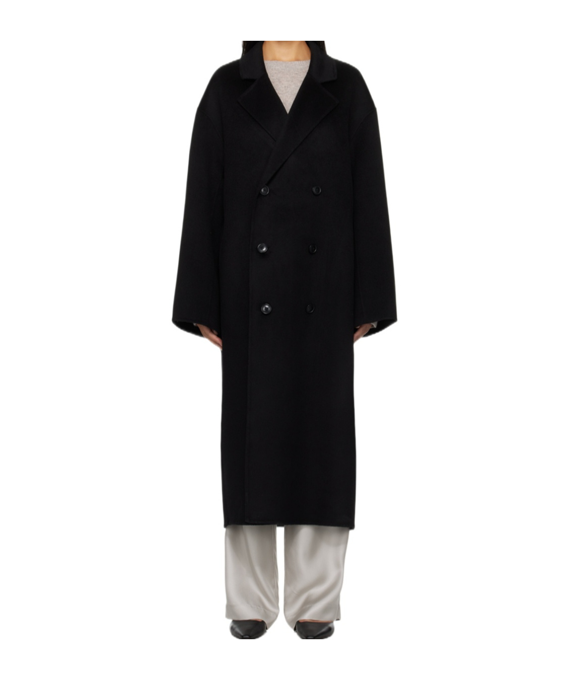 LOULOU STUDIO LOULOU STUDIO BORNEO DOUBLE BREASTED COAT