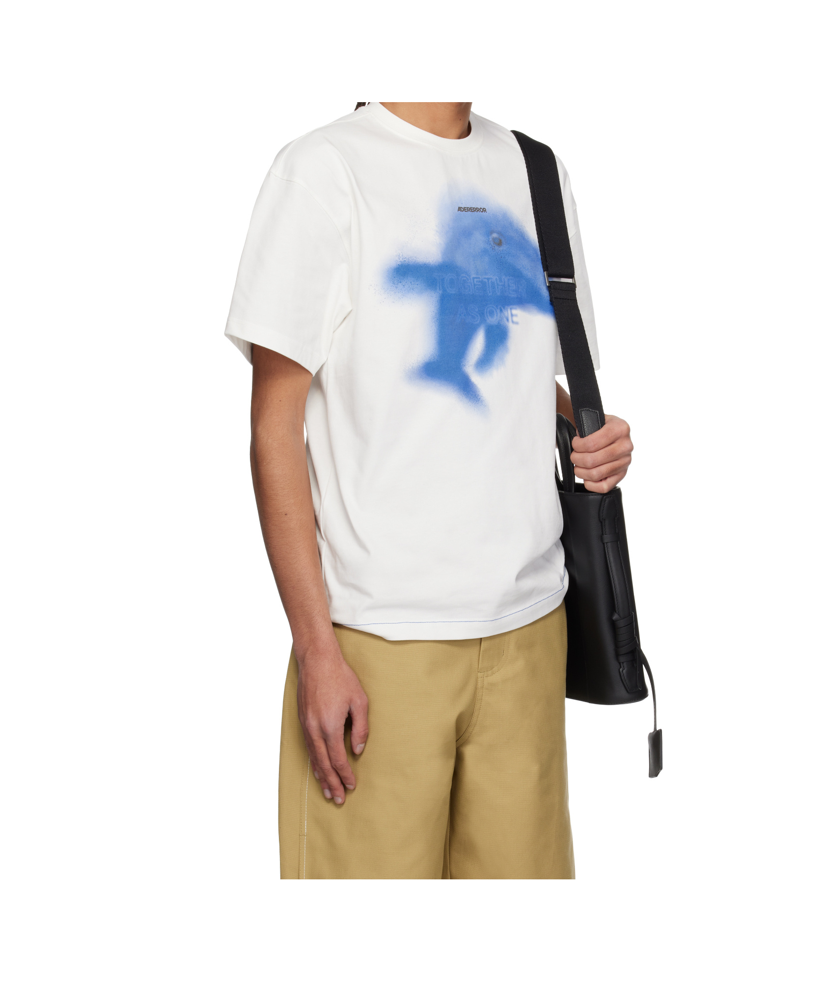 Ader Error White 0105 T-shirt In White