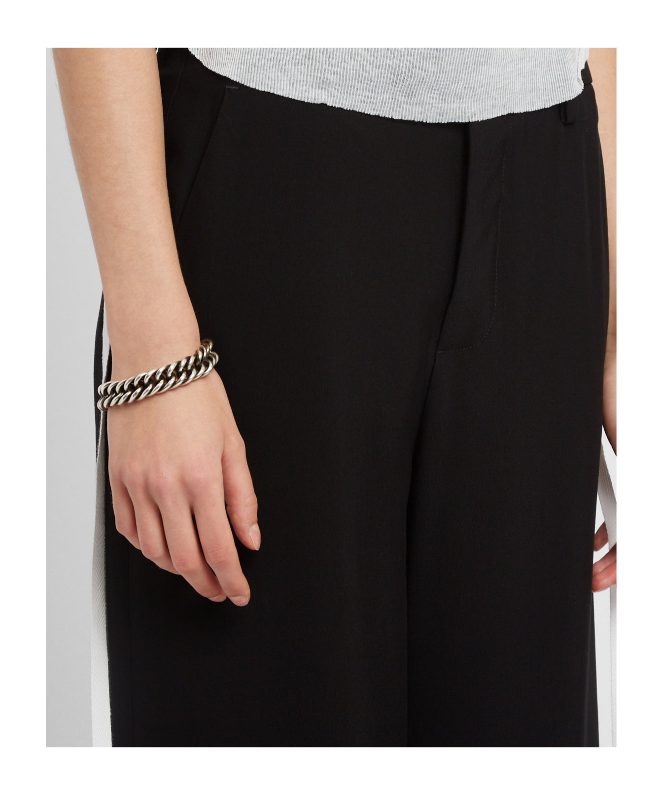 Ann Demeulemeester Pavel Chain Bracelet In Silver