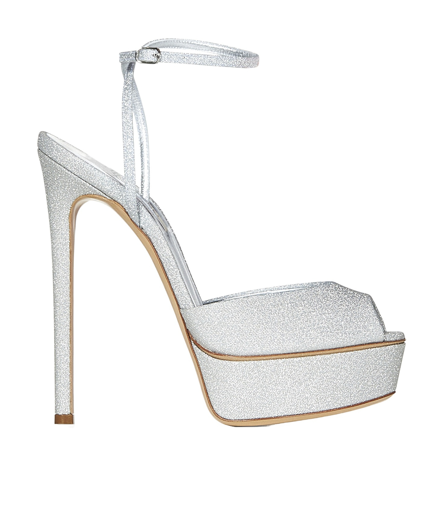 Casadei 140mm Flora Jolly Sandals In White