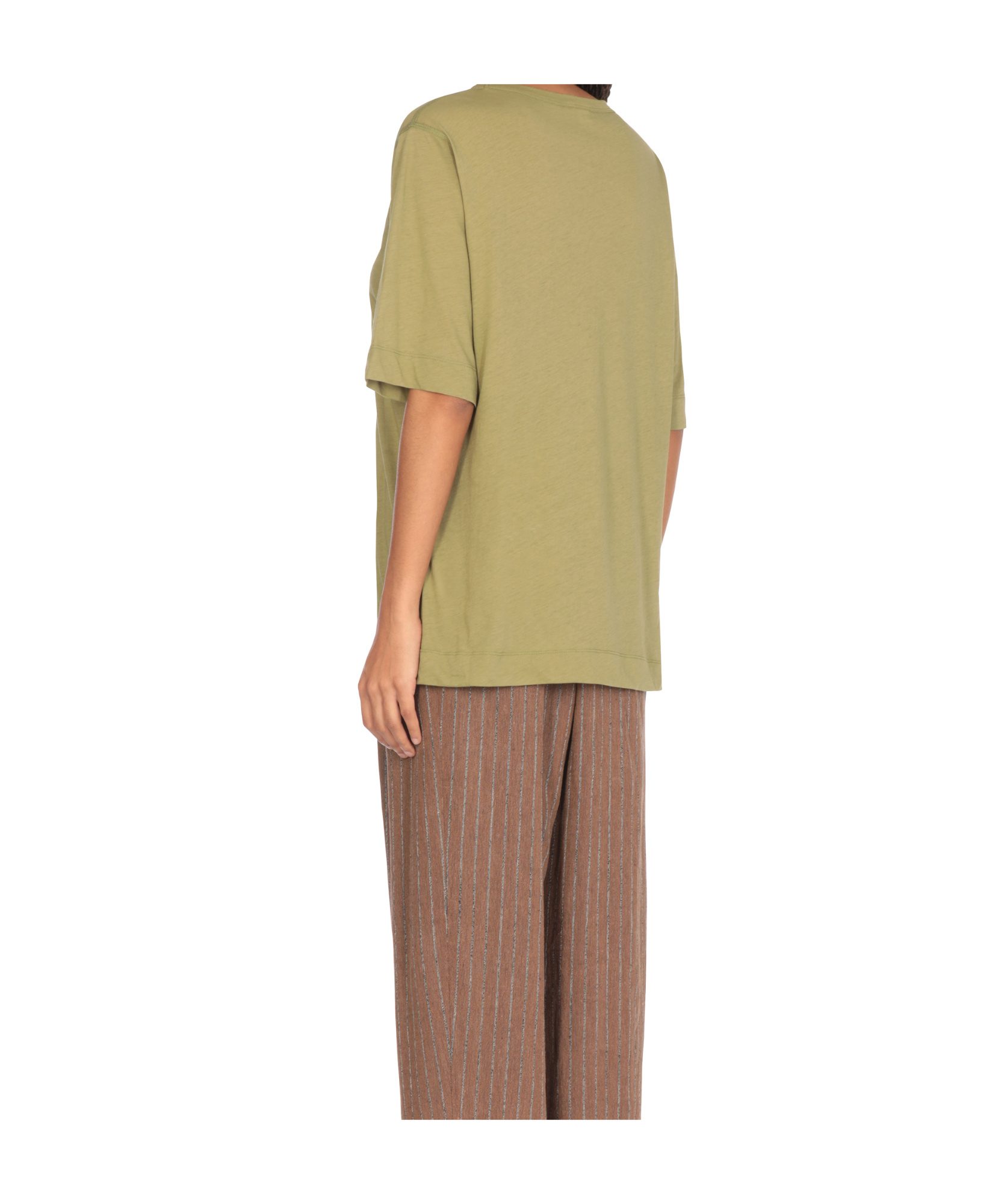 Shop Dries Van Noten Loose-fit T-shirt In Green