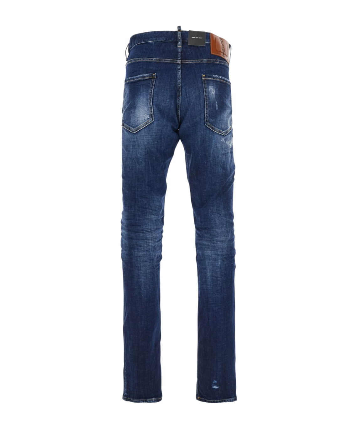 Dsquared2 Belt-loop Jeans In Blue
