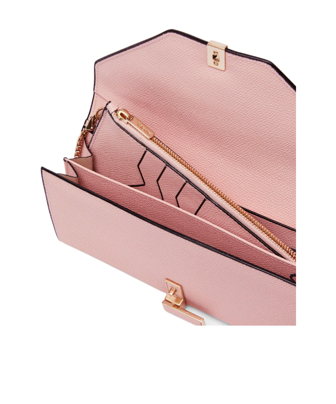 Shop Valextra Iside Chain-strap Leather Bag In Pink