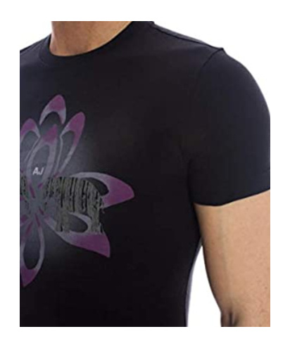 ARMANI JEANS LOGO DETAIL T-SHIRT