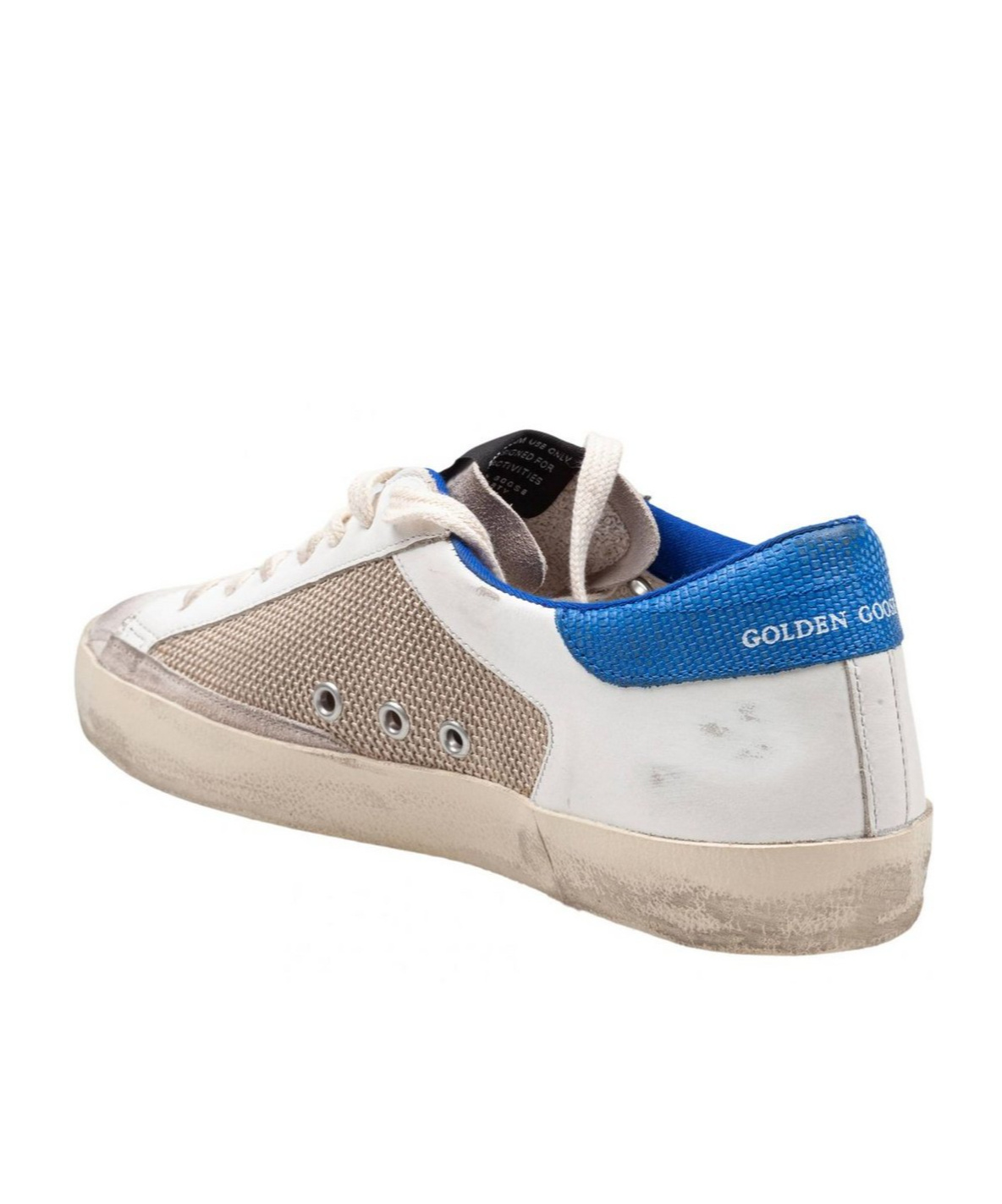 Golden Goose Suede And Fabric Sneakers In Nude
