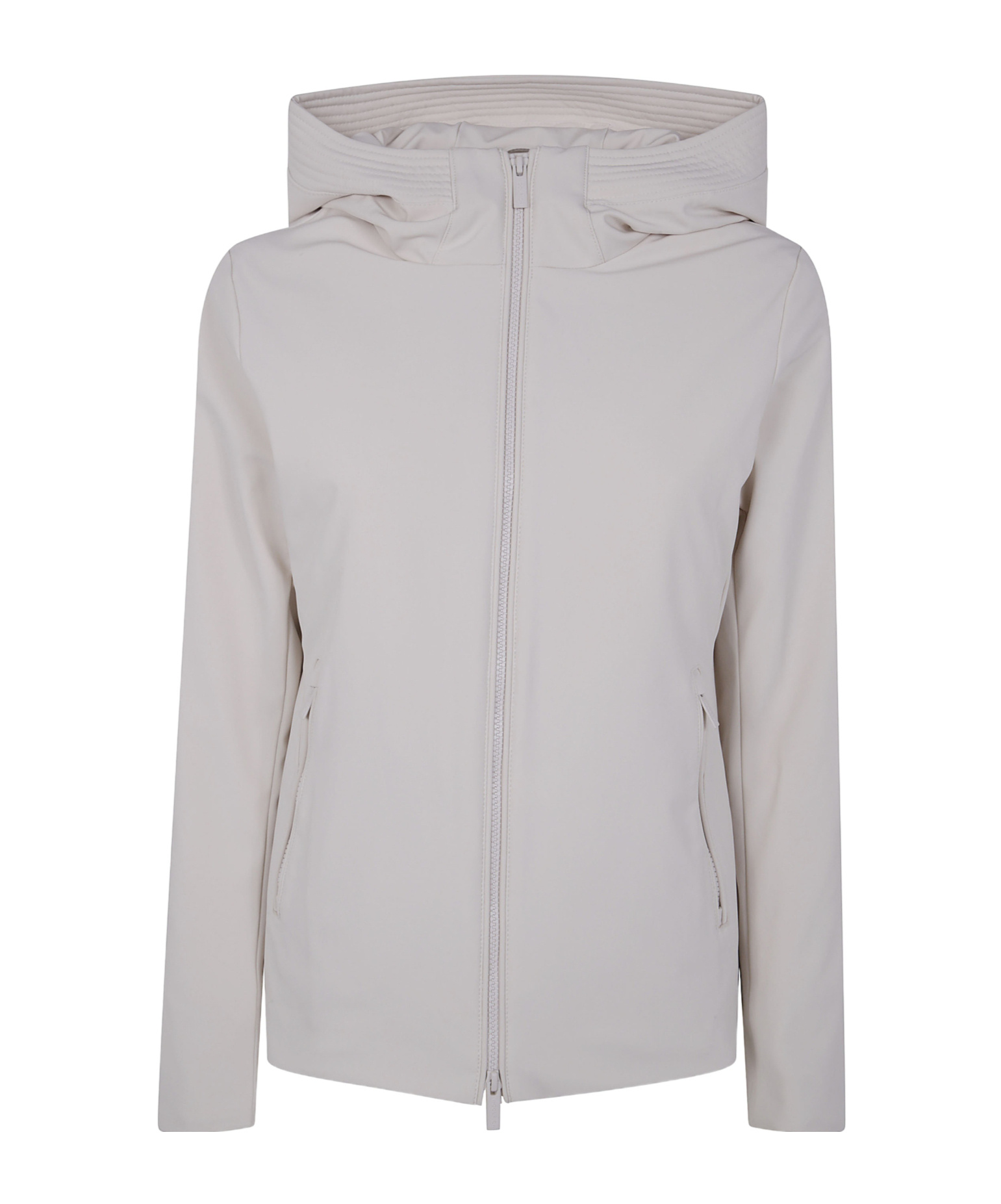 Woolrich Waterproof Hooded Jacket In Neutral