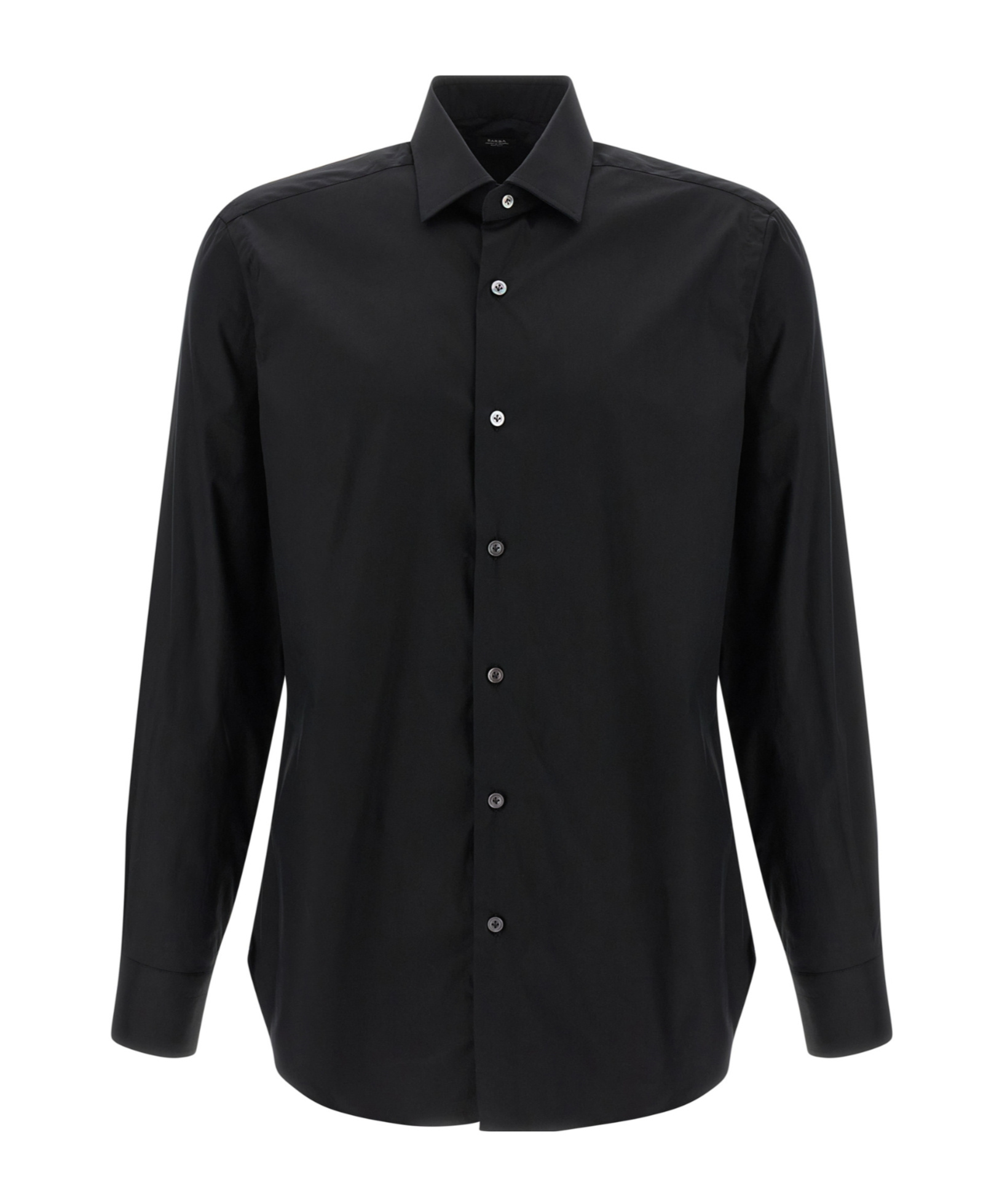 Barba Napoli Barba Stretch Poplin Shirt In Animal Print