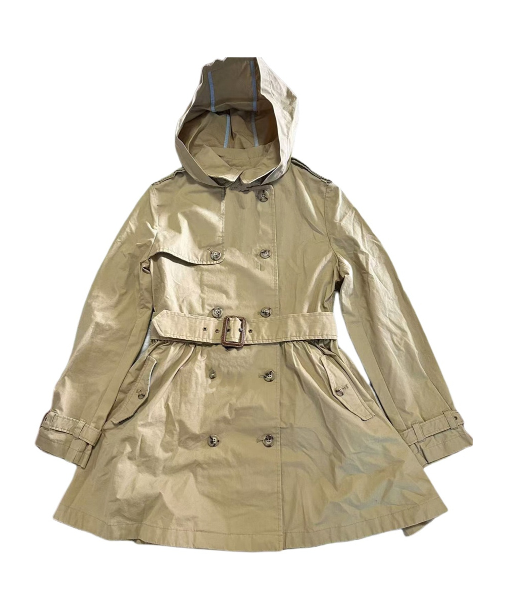 Polo Ralph Lauren Double-breasted Trench Coat In Nude