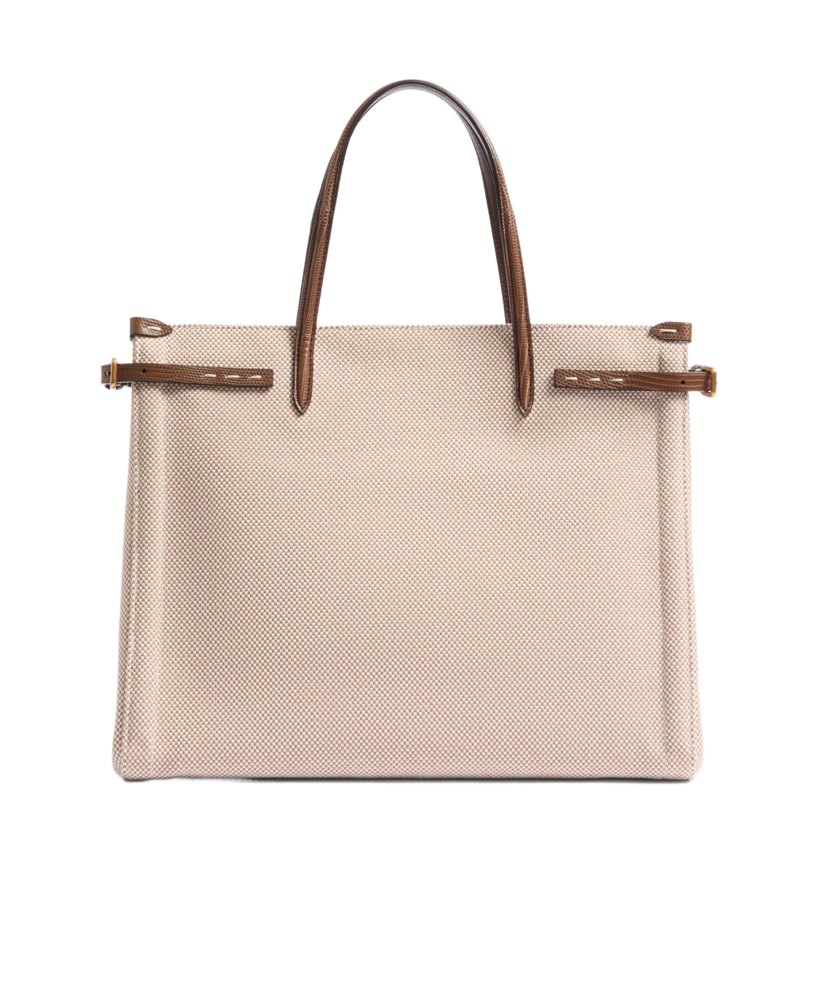 Valentino Medium Magnetic Buckle Shoulder Bag In Nude