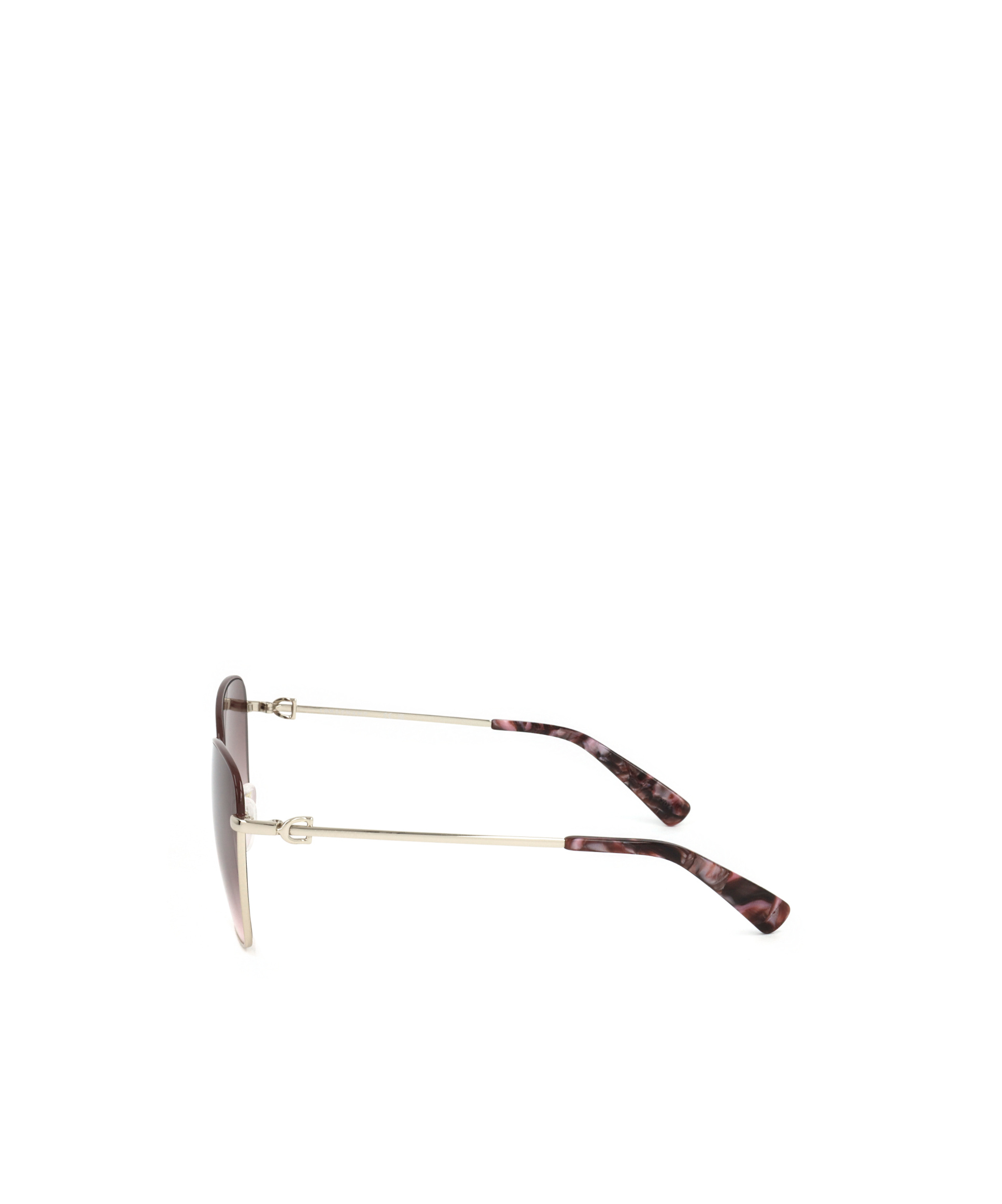 Longchamp Square Frame Sunglasses In Brown