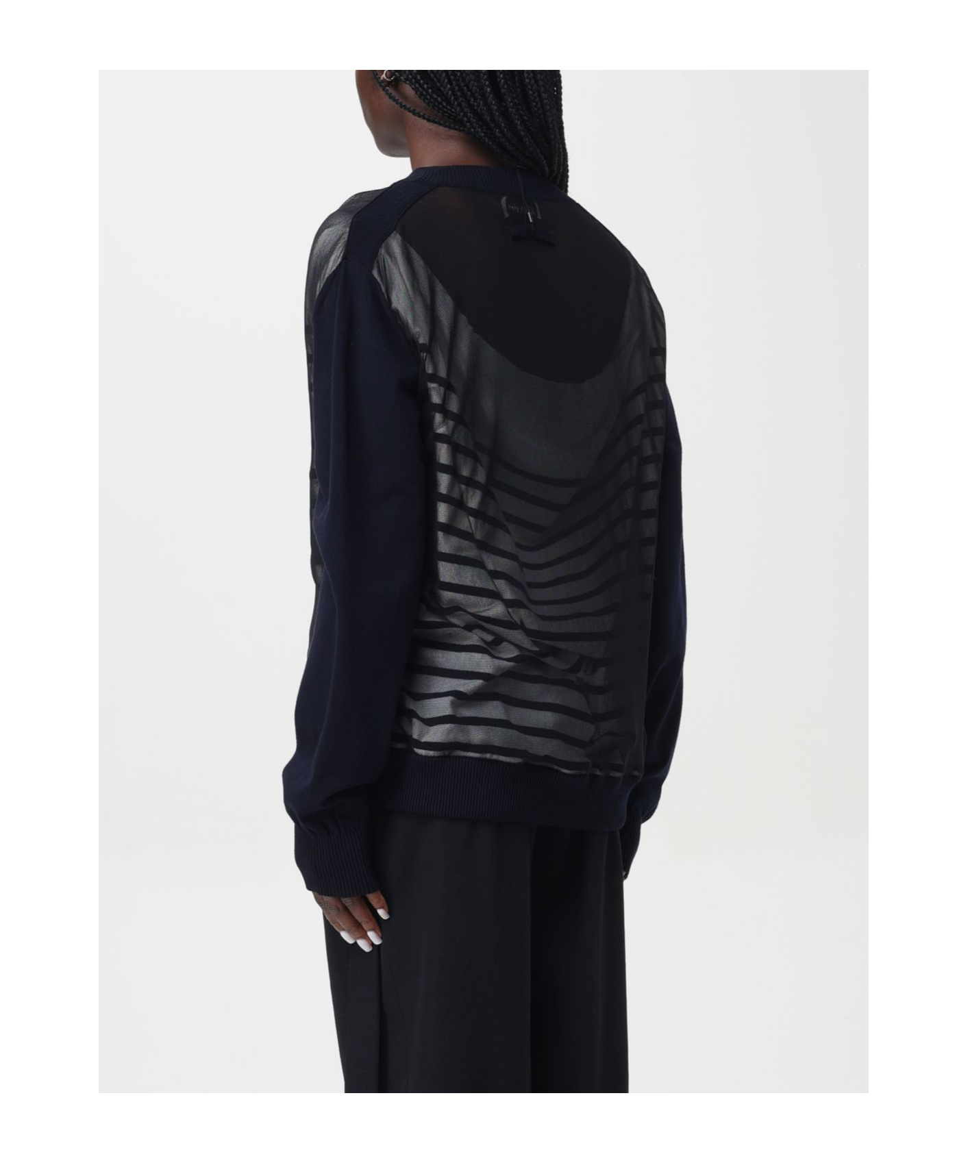 Jean Paul Gaultier Sweater  Woman Color Black In Gray