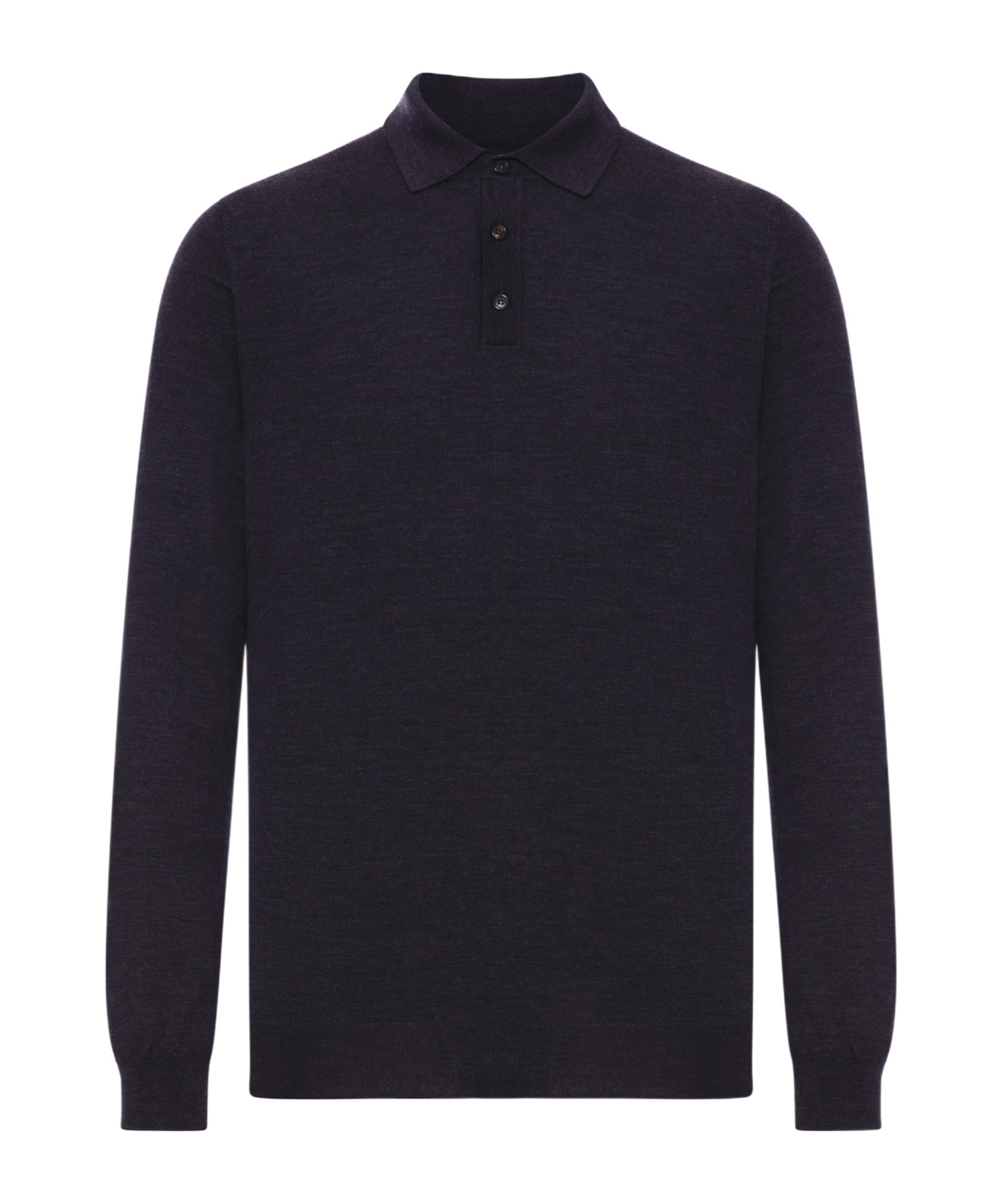 Zanone Fine-knit Polo Shirt In Black
