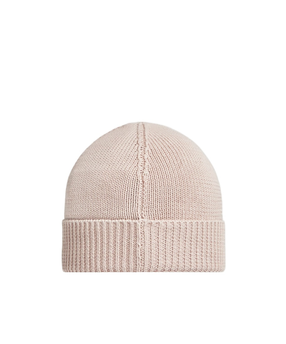 Moncler Rimless Cap In Nude