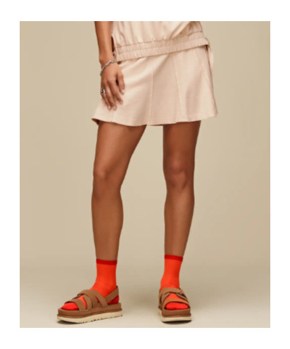 Ugg Goldenstar Flat Slingback Suede Sandals In Brown