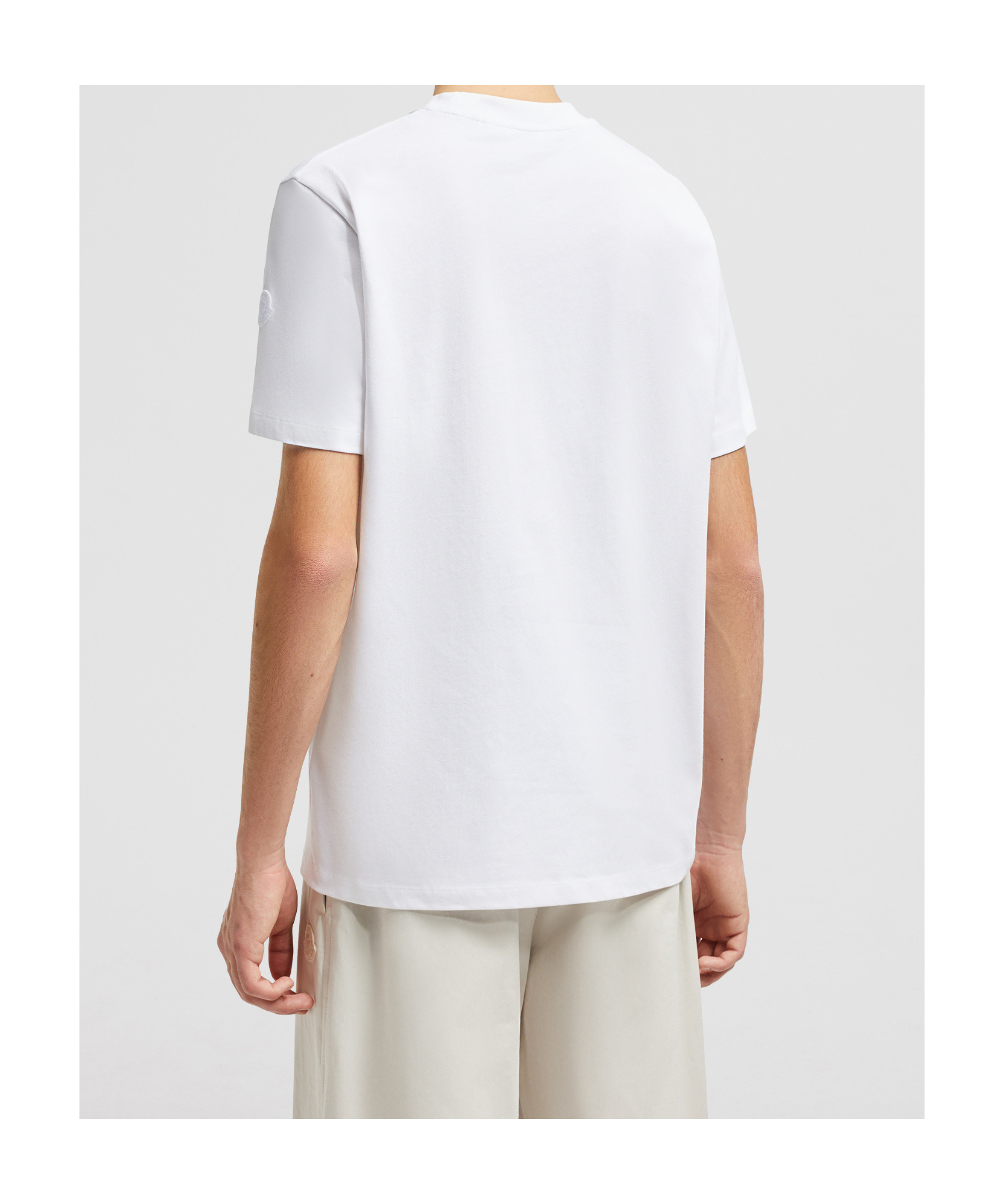 Moncler Short-sleeved T-shirt In White