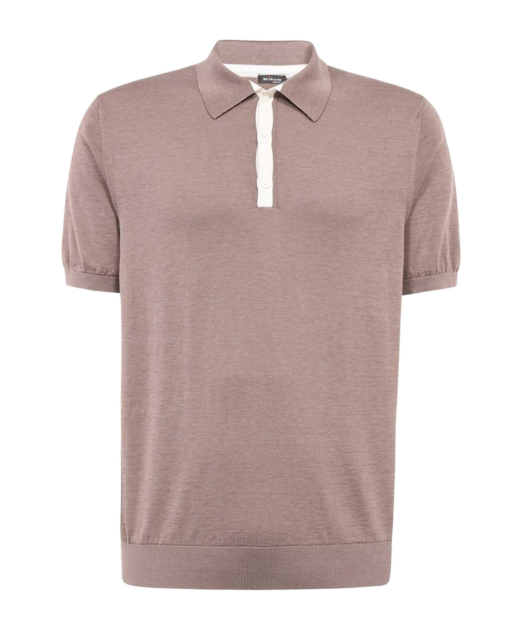 KITON SHORT-SLEEVED POLO SHIRT 