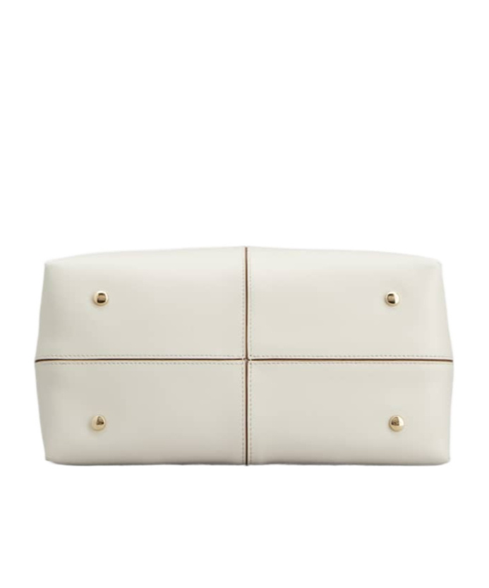 Tod's Di Bag Folio Small Shopping Bag In White