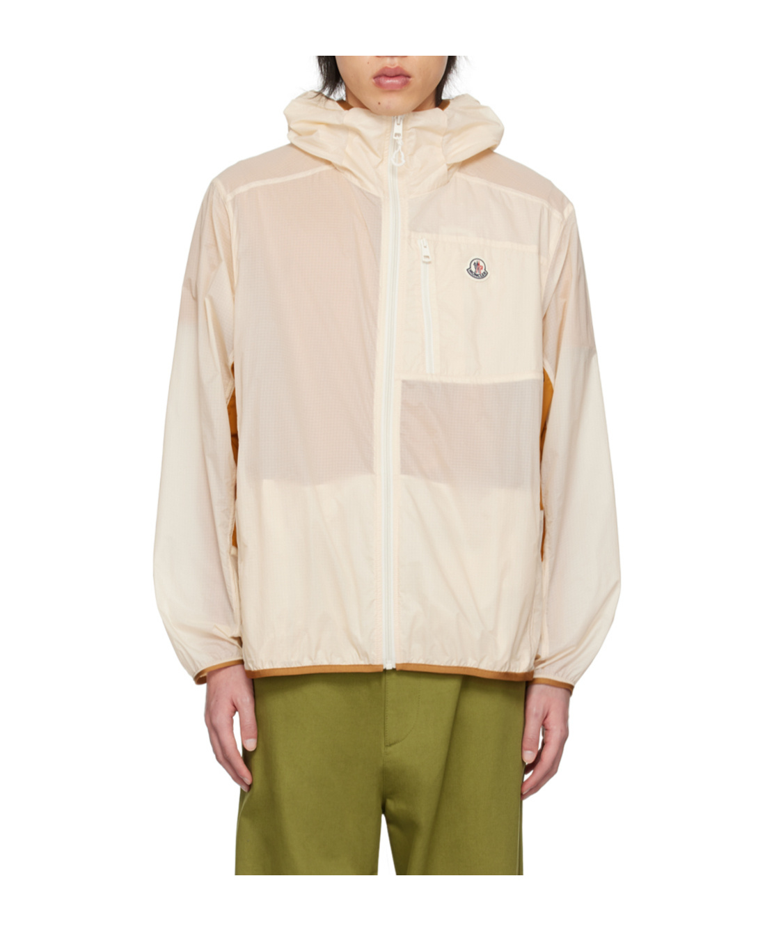 Moncler Mendes Zipper Casual Jacket In White