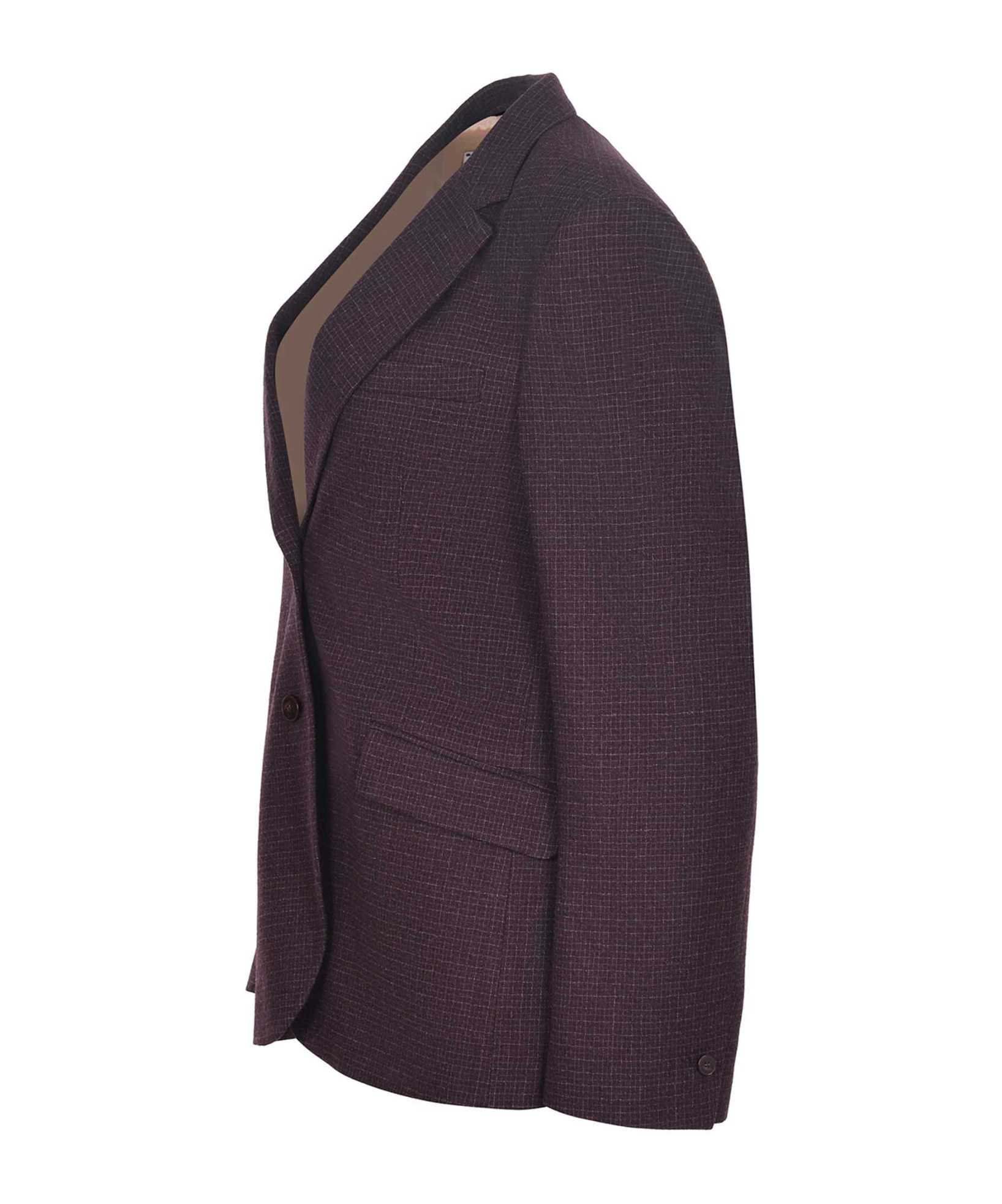 Alysi Single-breasted Blazer In Purple