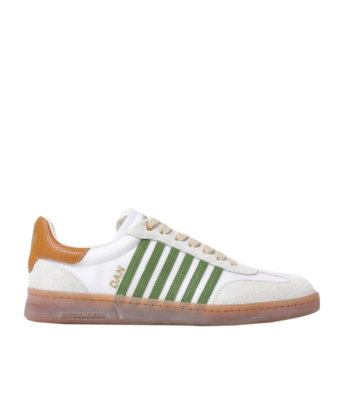 Shop Dsquared2 Boxer Lace-up Sneakers In White