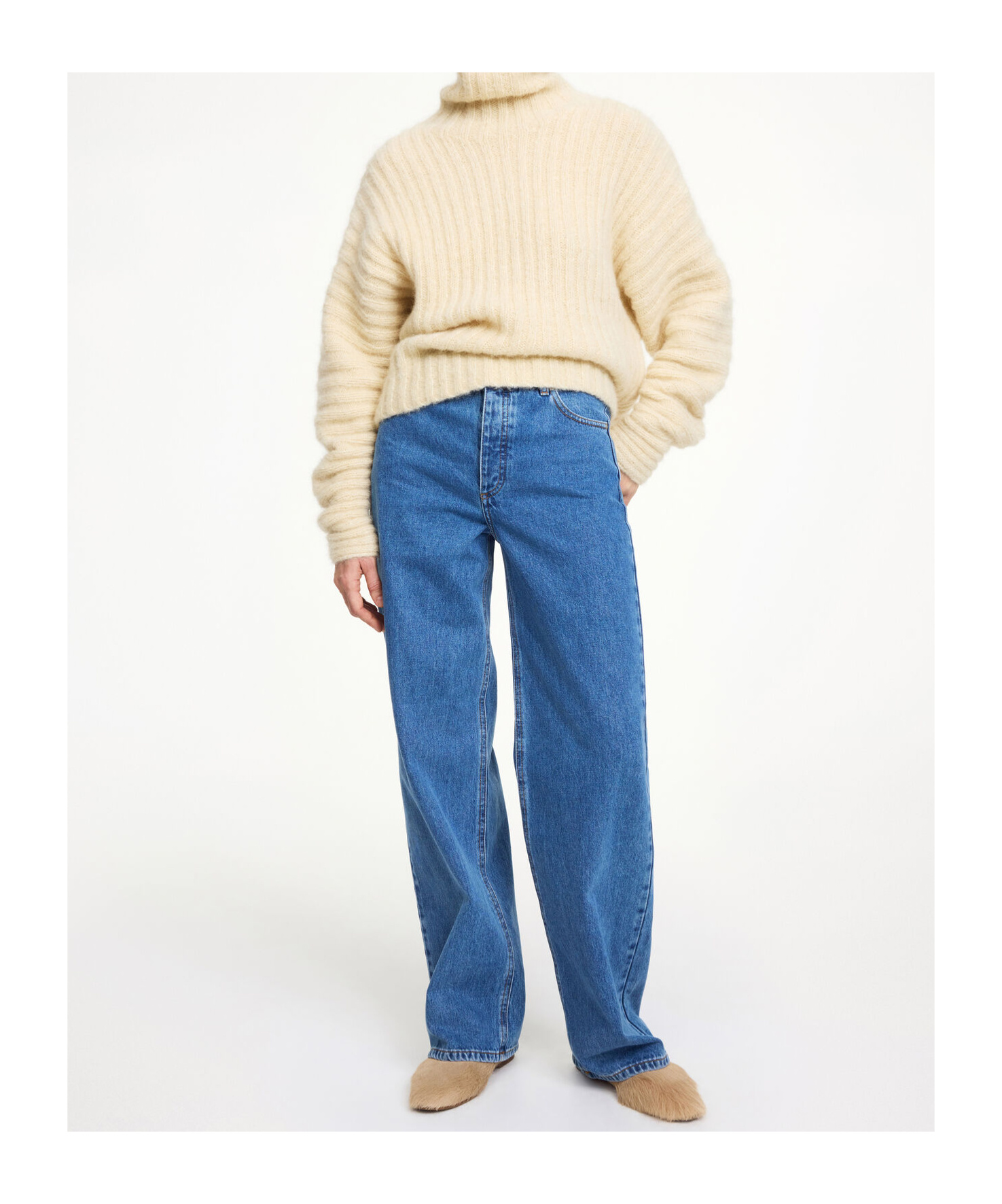 By Malene Birger Five Pocket Jeans In Blue