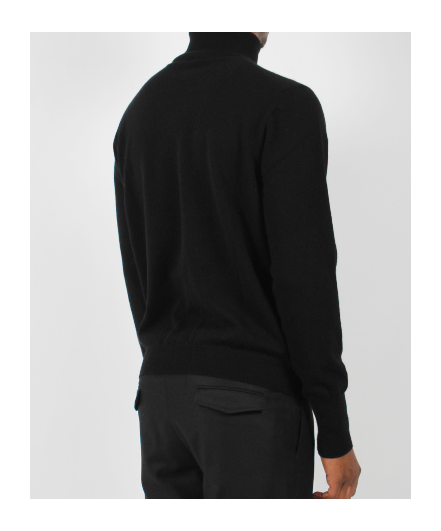 Drumohr Turtleneck Sweater In Black