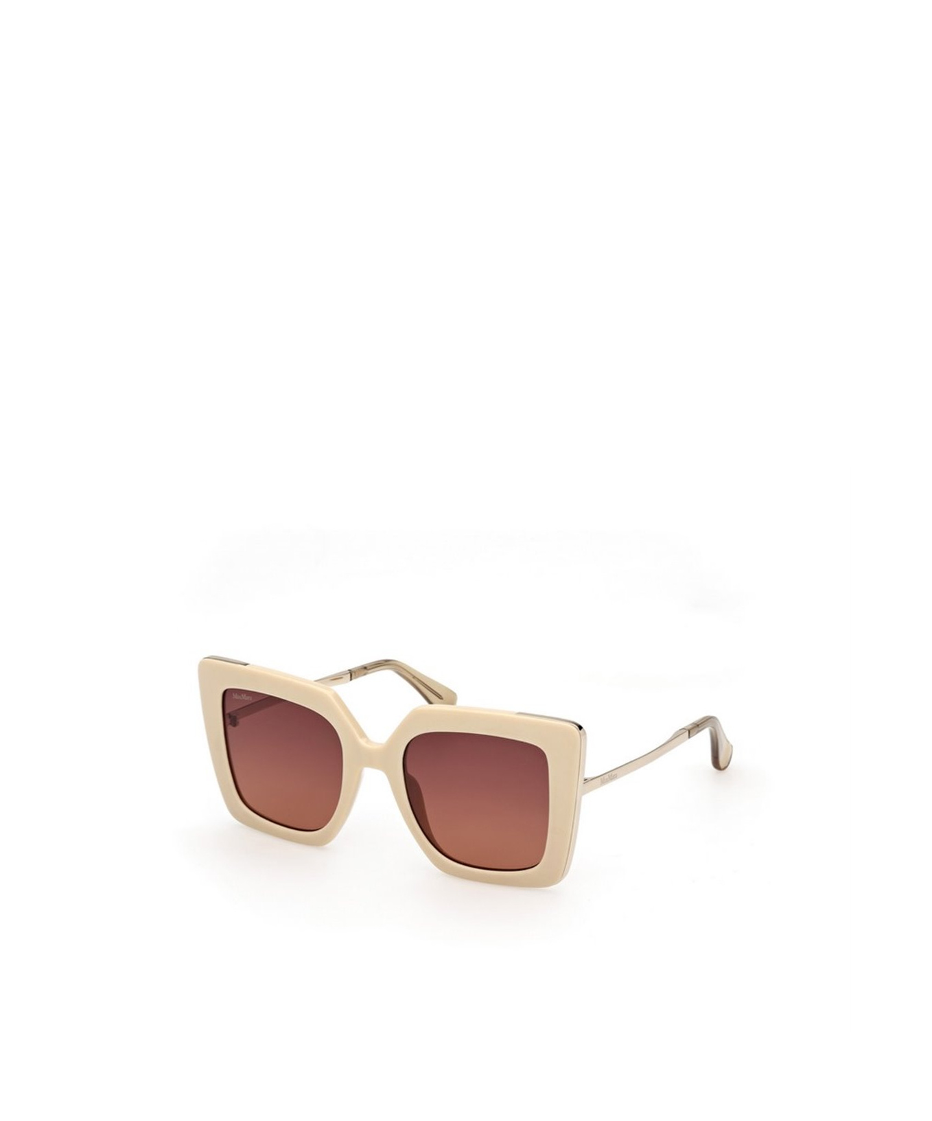 Max Mara Rectangular Sunglasses In Nude