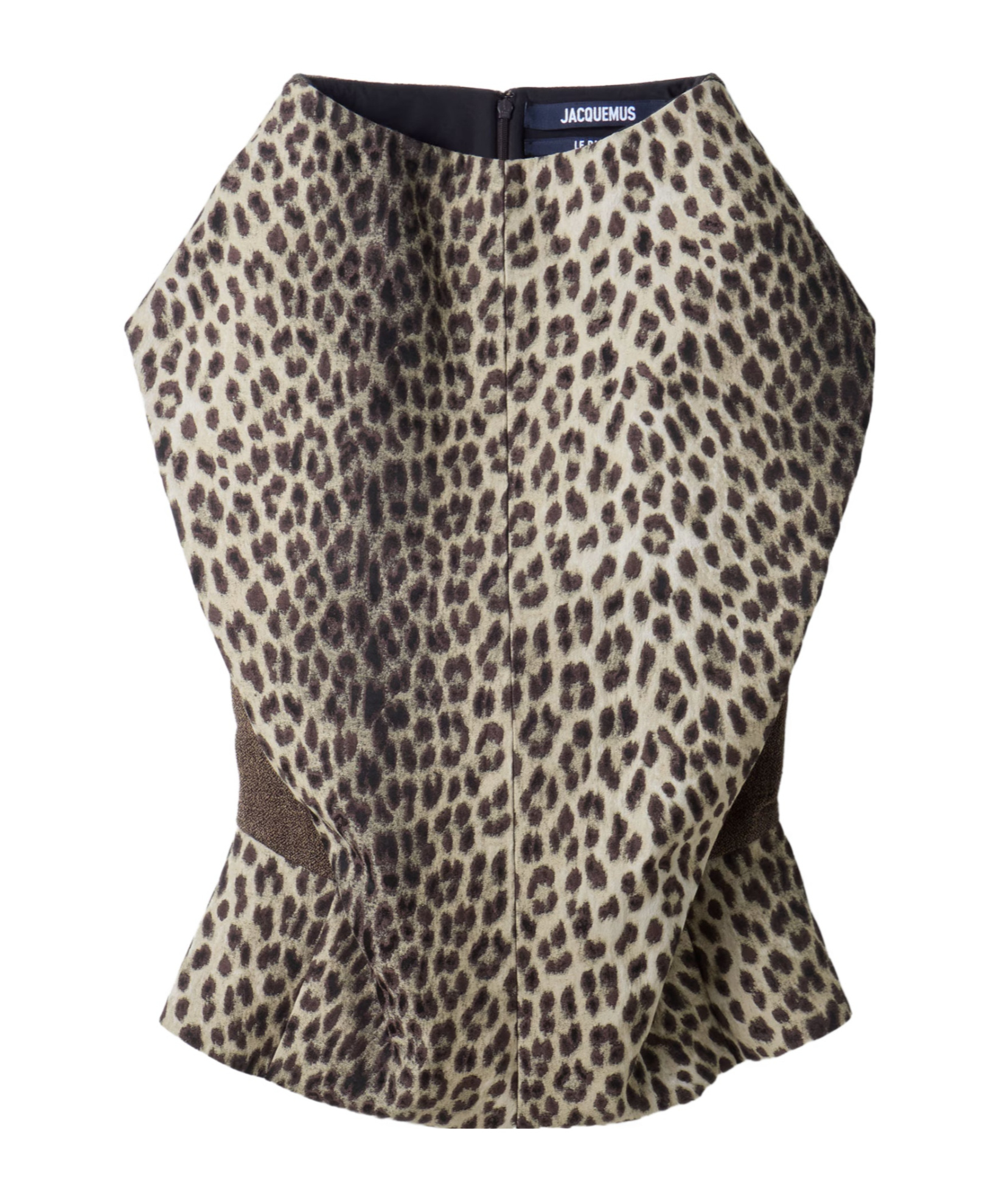 Jacquemus The Paloma Skirt In Animal Print