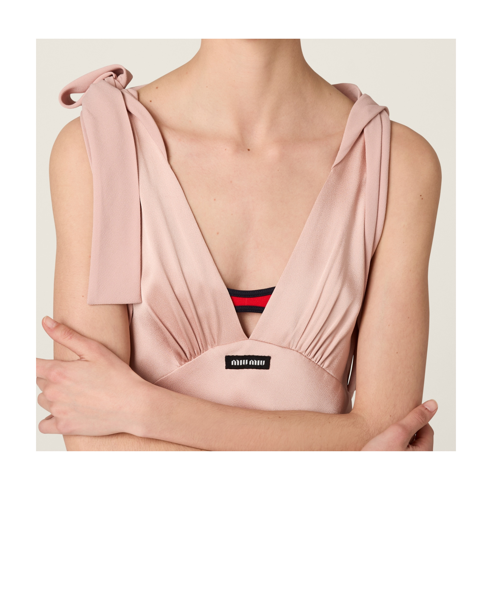 Miu Miu Abiti Envers Satin