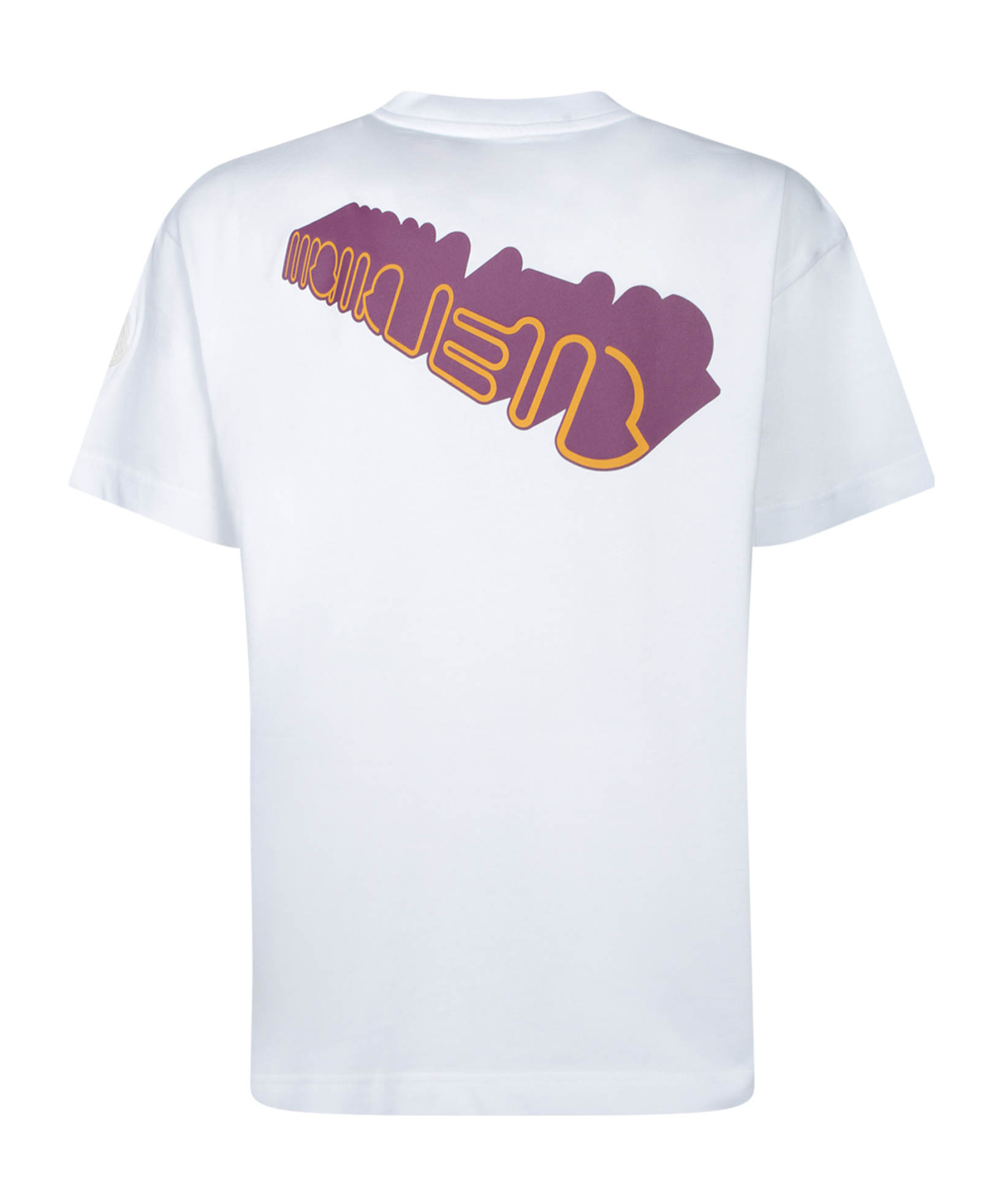 Moncler Logo White T-shirt In White