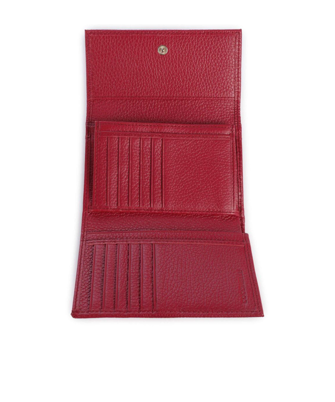 Shop Coccinelle Leather Wallet In Red
