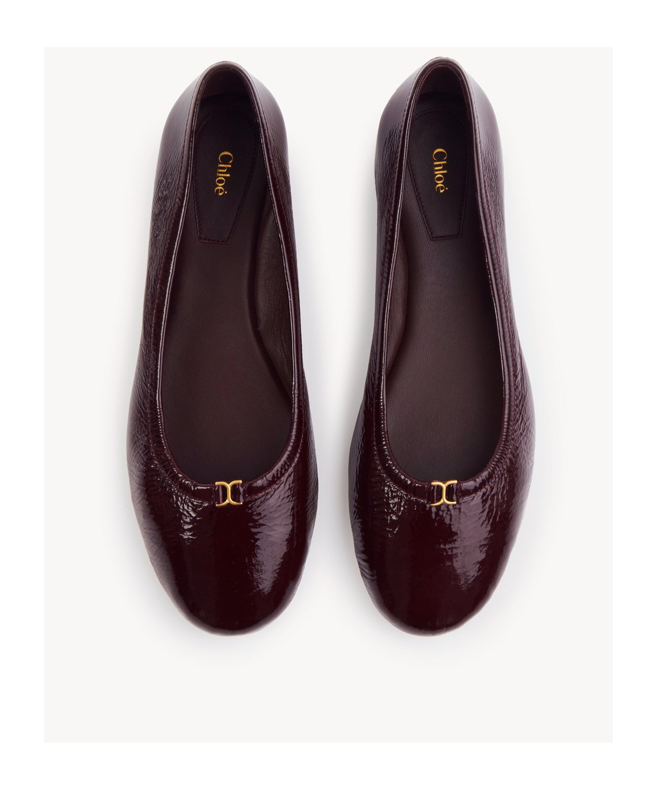 Chloé Marcie Ballet Pumps In Black